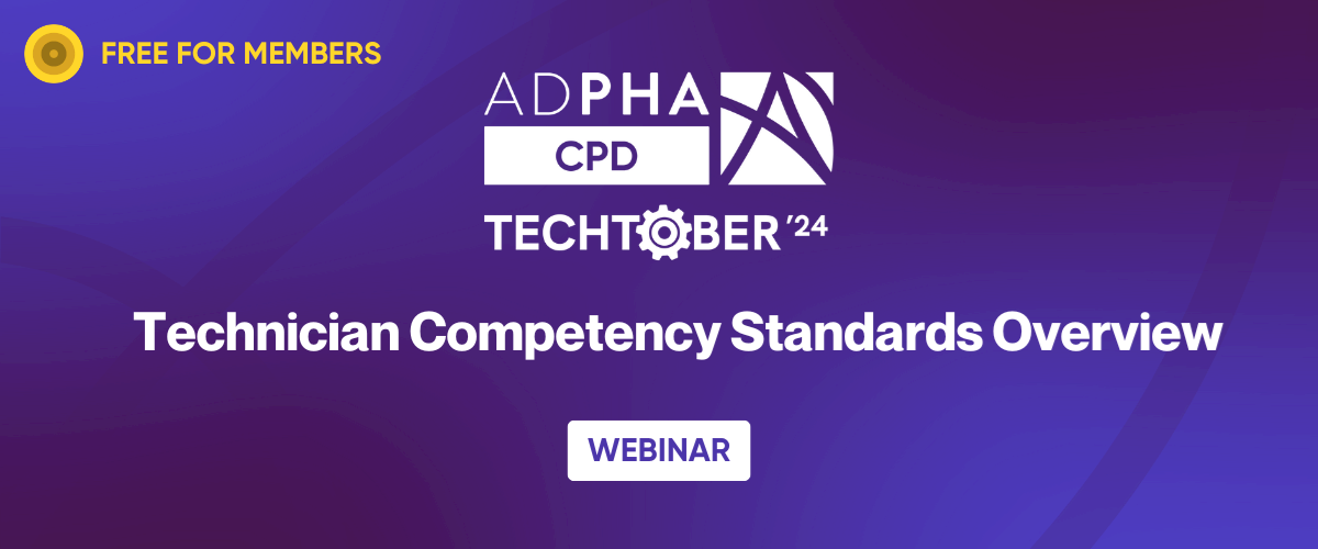 TechTober webinar series | Technician Competency Standards Overview